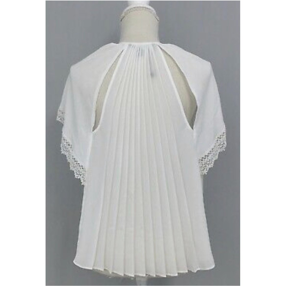 VICTORIA'S SECRET Antique White Lace Blouse - Picture 6 of 6